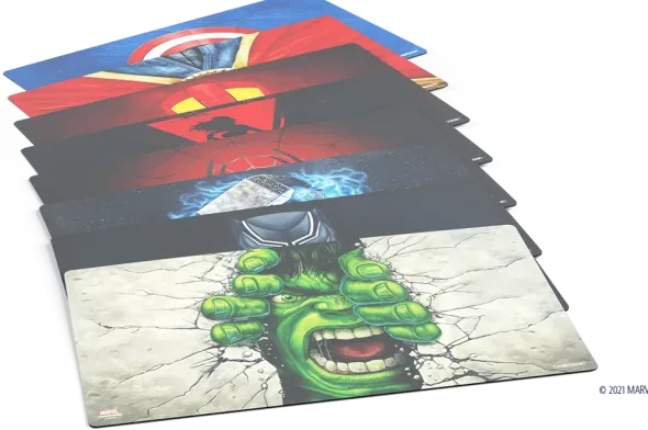 Lot de 8 Tapis de jeu Marvel Champions