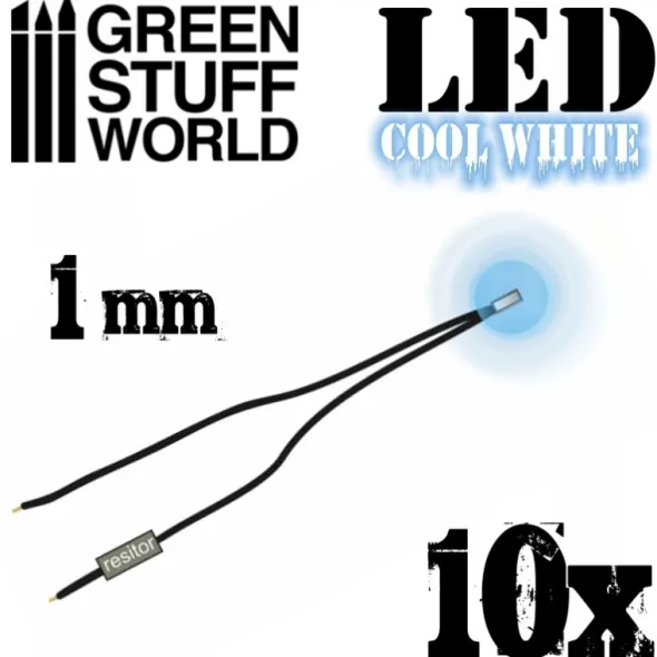 Lumières LED Blanche Froide - 1mm