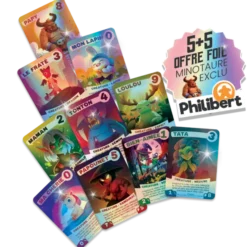 LUNIK - Pack 10 Cartes Foil