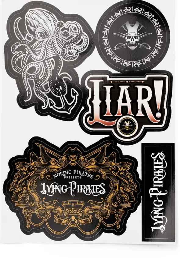 Lying Pirates - Stickers