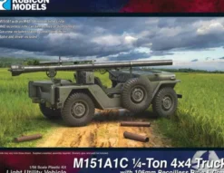 M151AC 4x4 Truck with 106m Recoiless Rifle
