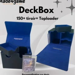 Made4game - DeckBox Commander 150+ avec Toploader