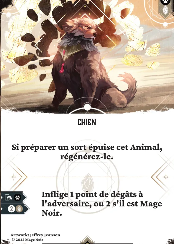Mage Noir - Le Chien et le Guerrier
