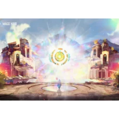 Mage Noir - Playmat Catalyseur de Soleil