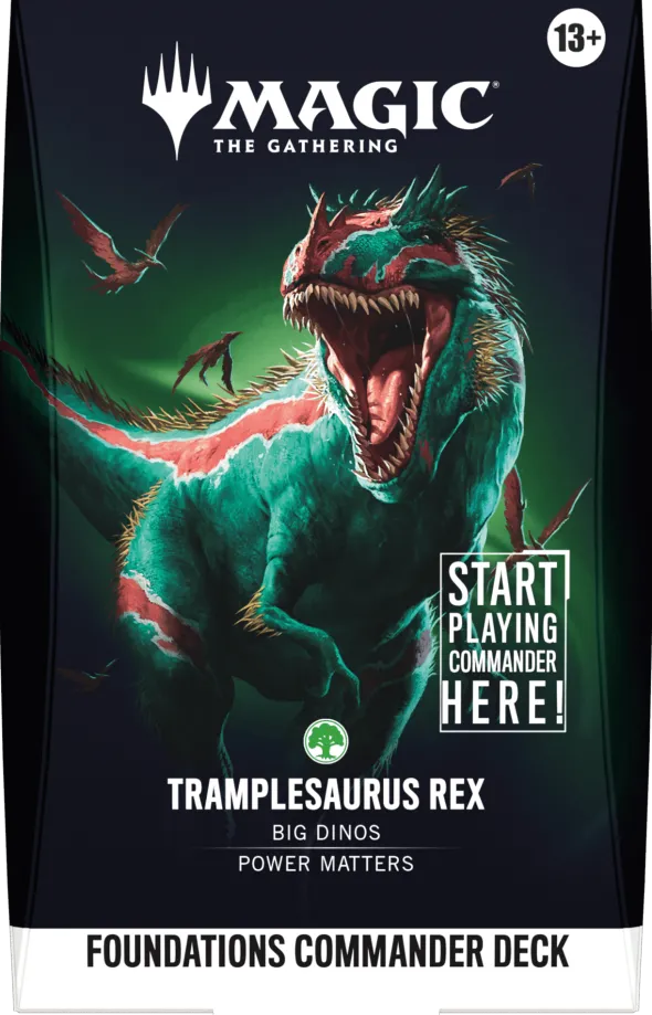 Magic: The Gathering - Foundations Commander Deck - Tramplesaurus Rex