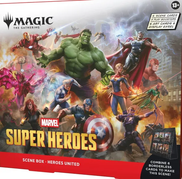Magic: The Gathering - Marvel Super Heroes - Scene Box Heroes United