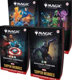 Magic: The Gathering - Marvel Super Heroes - Commander Decks
