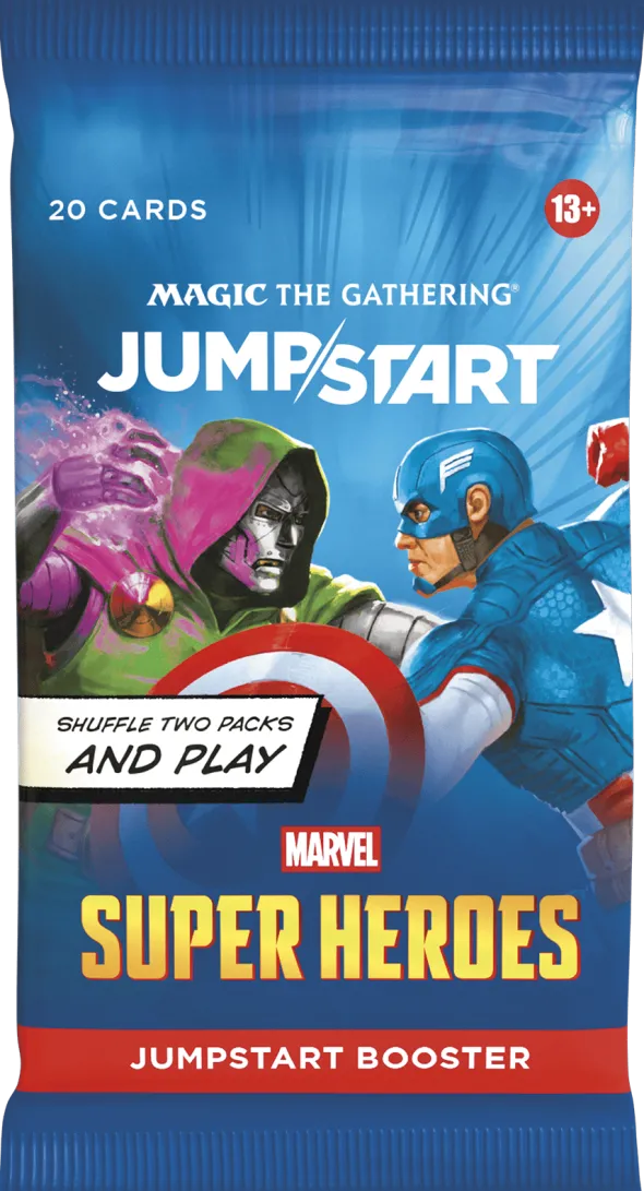 Magic: The Gathering - Marvel Super Heroes - Jumpstart Booster Display