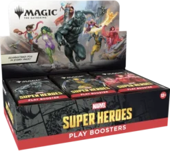 Magic: The Gathering - Marvel Super Heroes - Play Booster Display