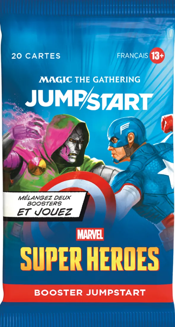 Magic: The Gathering - Marvel Super Heroes - Boite de 24 Boosters Jumpstart