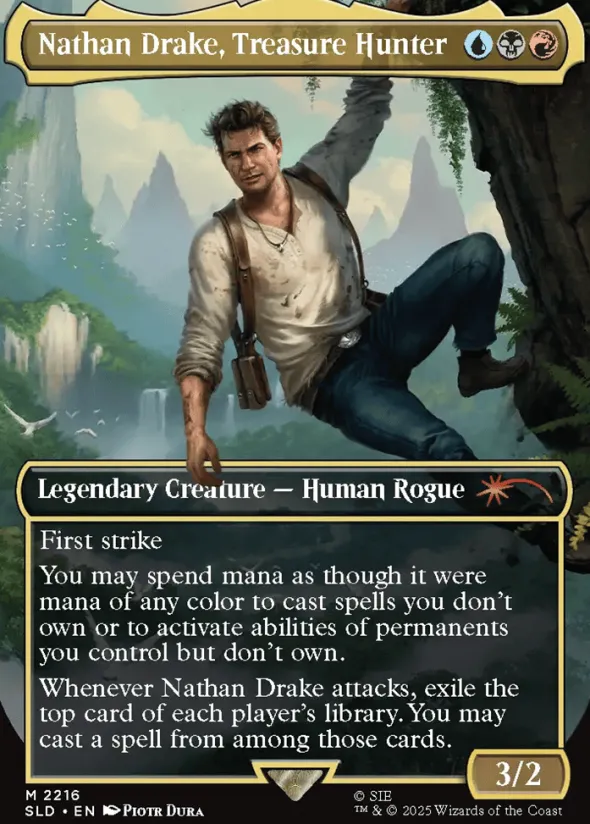 Magic the Gathering : Secret Lair x Uncharted