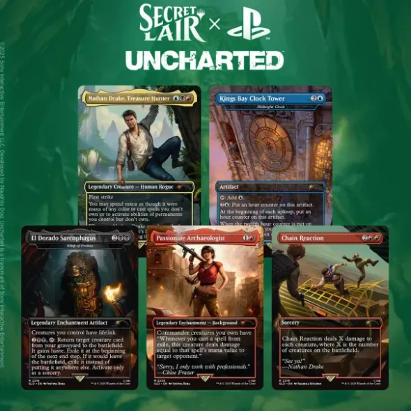 Magic the Gathering : Secret Lair x Uncharted