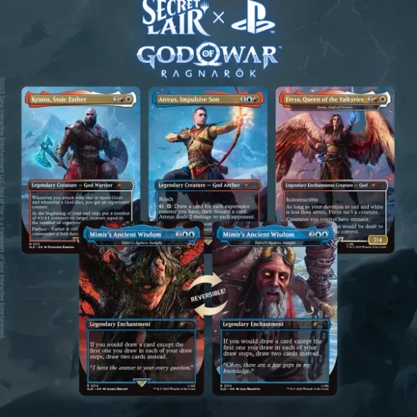 Magic the Gathering : Secret Lair x God of War: Norse