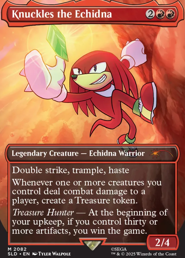 Magic the Gathering : Secret Lair x Sonic : Friends & Foes