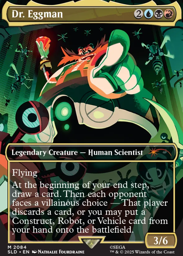 Magic the Gathering : Secret Lair x Sonic : Friends & Foes