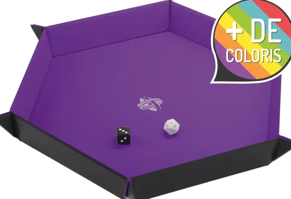Magnetic Dice Tray - Hexagonal