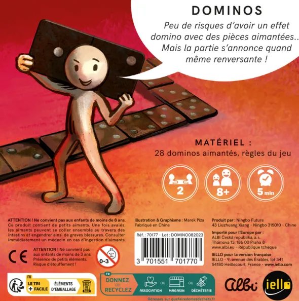 Magnétique : Dominos