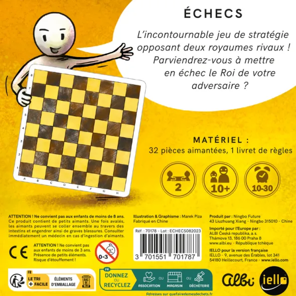 Magnétique : Echecs