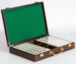 Mahjong - Boite bois