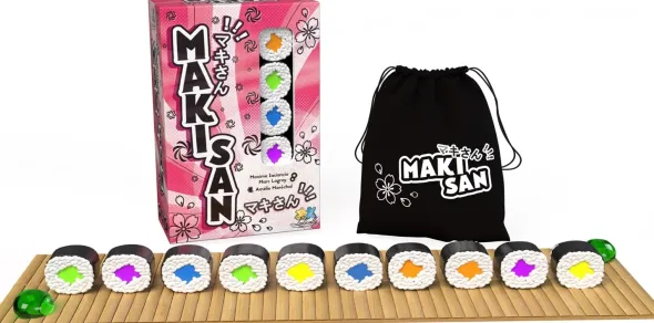 Maki-San Boîte Rose