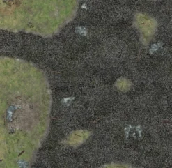 Maladum - Cobbled Outskirts Gaming Mat 90x90 cm