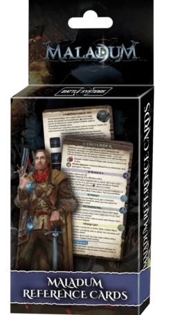 Maladum Dungeons of Enveron - Cartes de références