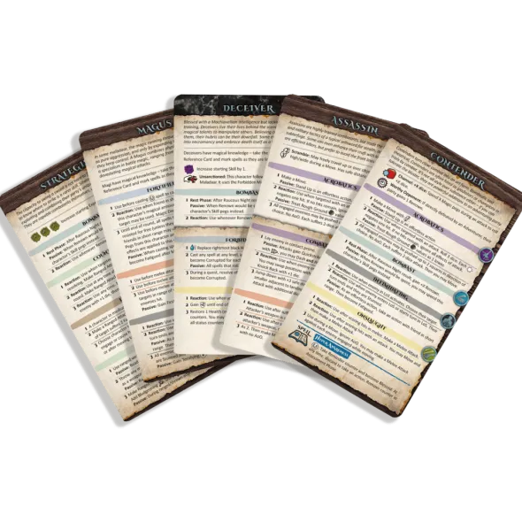 Maladum Dungeons of Enveron - Cartes de références