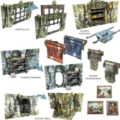 Maladum Dungeons of Enveron - Crypts and Caverns Dungeon Upgrade Pack