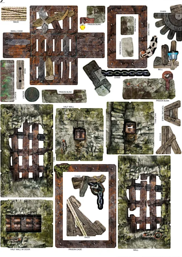 Maladum Dungeons of Enveron - Dungeon Bastille