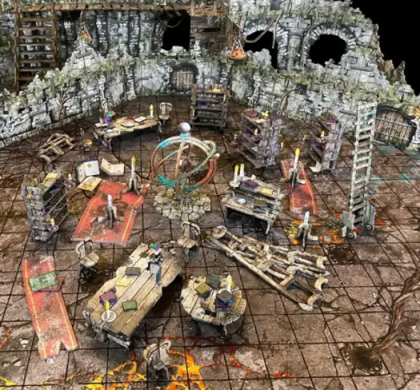 Maladum Dungeons of Enveron - Dungeon Archives
