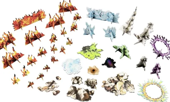 Maladum - Hazards & Hexcraft Effects Pack