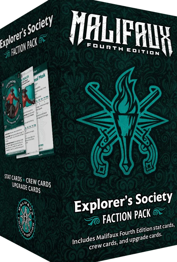 Malifaux 4E - Explorer’s Society Faction Pack