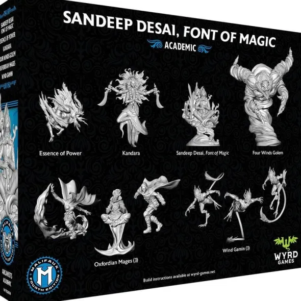 Malifaux 4E - Sandeep Desai, Font of Magic