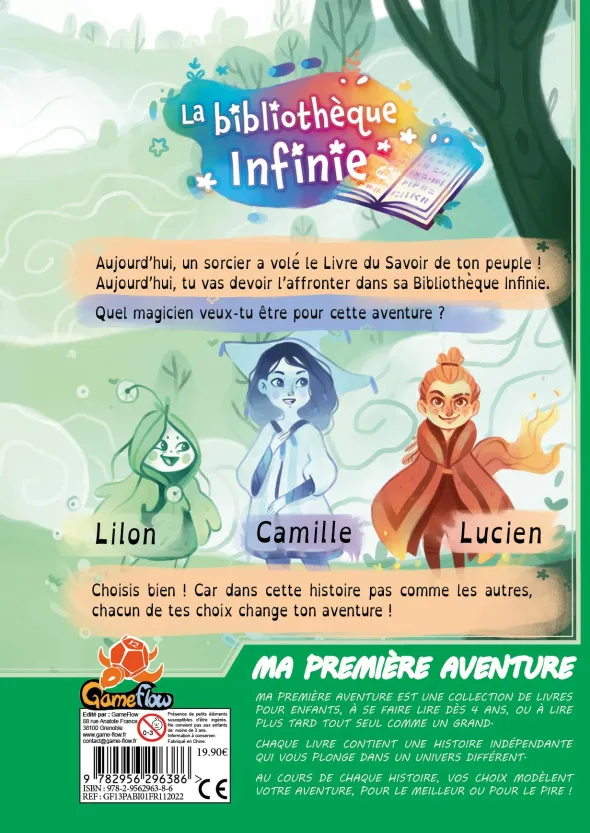 Ma Première Aventure - La Bibliothèque Infinie