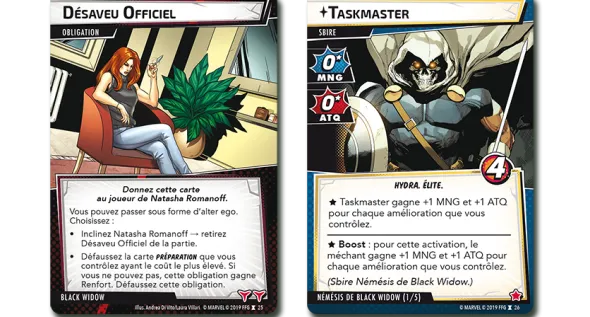 Marvel Champions : Le Jeu De Cartes - Black Widow