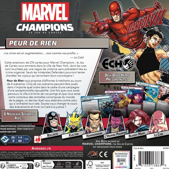 Marvel Champions : Le Jeu de Cartes - Peur de Rien