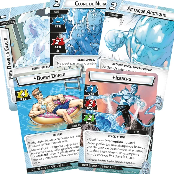 Marvel Champions : Le Jeu de Cartes - Iceman