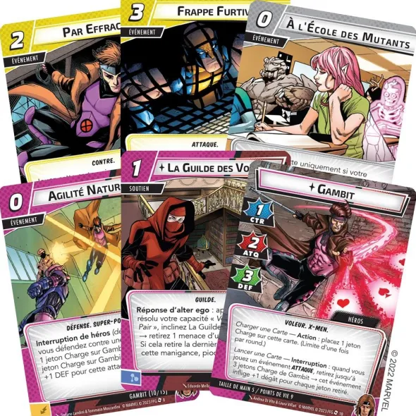 Marvel Champions : Le Jeu de Cartes - Gambit