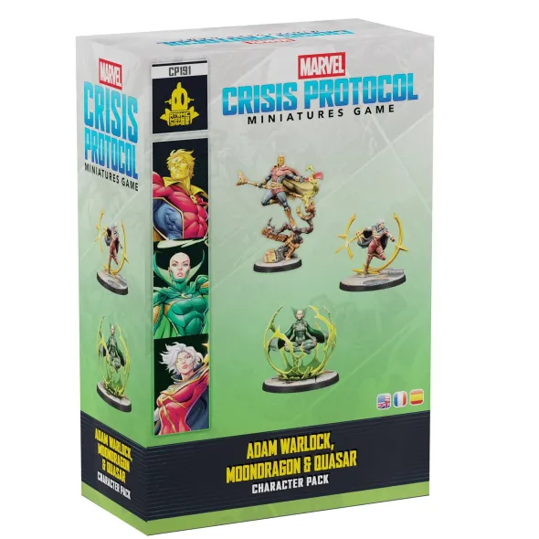 Marvel: Crisis Protocol – Adam Warlock, Moondragon & Quasar