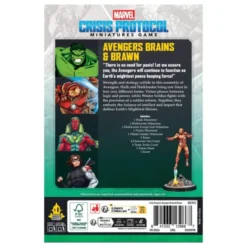 Marvel : Crisis Protocol : Avengers Brains & Brawn Character Pack