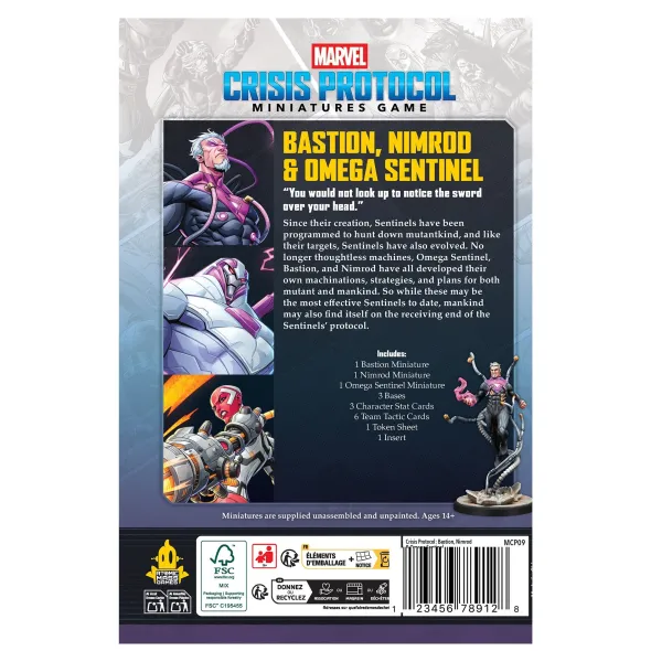 Marvel: Crisis Protocol – Bastion, Nimrod & Omega Sentinel