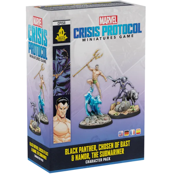 Marvel Crisis Protocol: Black Panther, Children of Bast & Namor, the Submariner