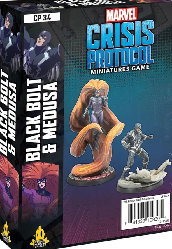 Marvel Crisis Protocol: Black Bolt and Medusa
