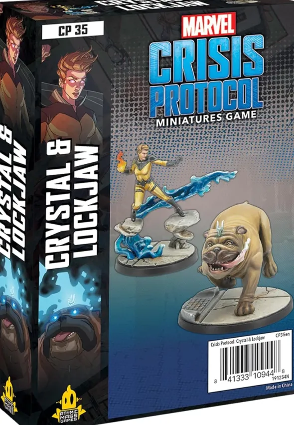 Marvel Crisis Protocol: Crystal and Lockjaw