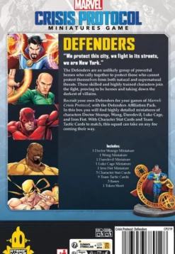 Marvel Crisis Protocol: Defenders Affiliation Pack