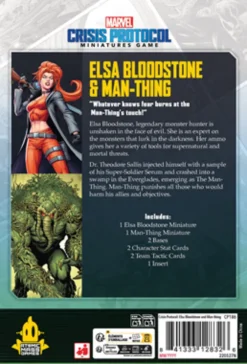 Marvel Crisis Protocol: Elsa Bloodstone & Man-Thing