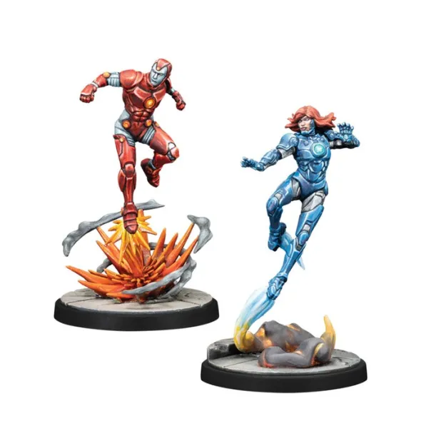 Marvel Crisis Protocol : Iron Lad, Iron Monger, Kang the Conqueror & Rescue