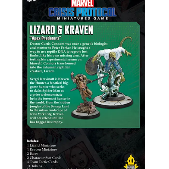 Marvel Crisis Protocol - Lizard & Kraven
