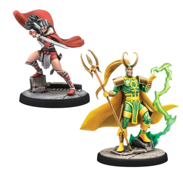 Marvel Crisis Protocol: Mighty Thor, Lady Sif, Thor, Hero of Midgard & Loki, Prince of Lies