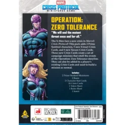 Marvel: Crisis Protocol - Operation: Zero Tolerance Character & Crisis Card Pack